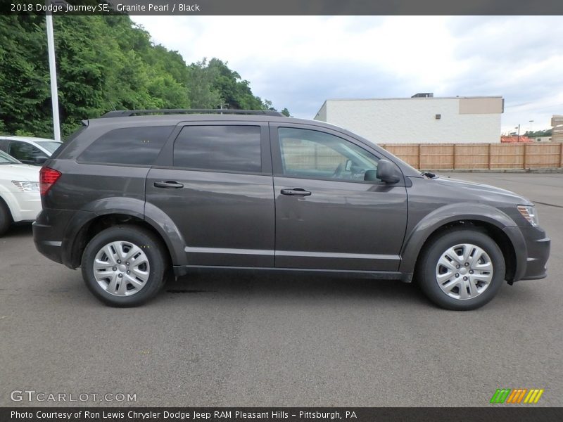 Granite Pearl / Black 2018 Dodge Journey SE