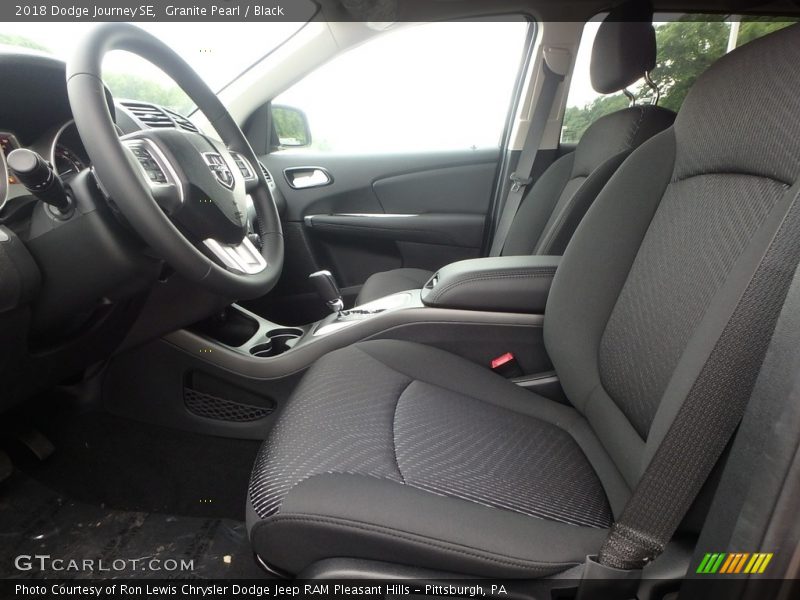 Granite Pearl / Black 2018 Dodge Journey SE