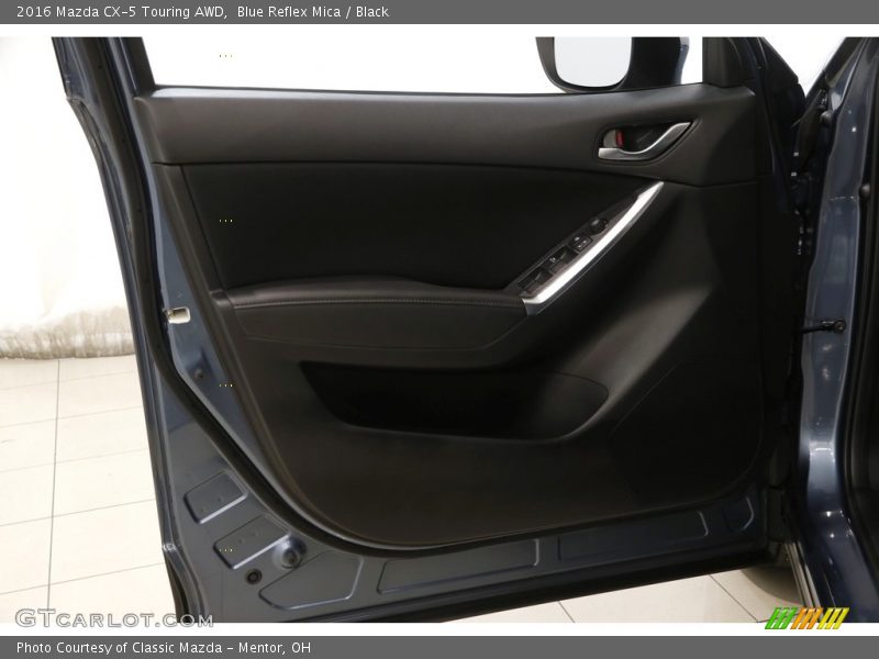 Blue Reflex Mica / Black 2016 Mazda CX-5 Touring AWD