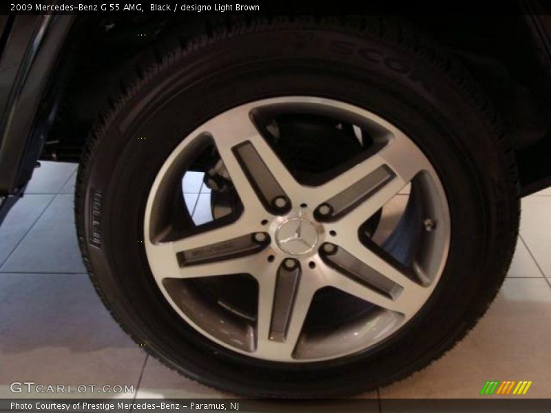 Black / designo Light Brown 2009 Mercedes-Benz G 55 AMG