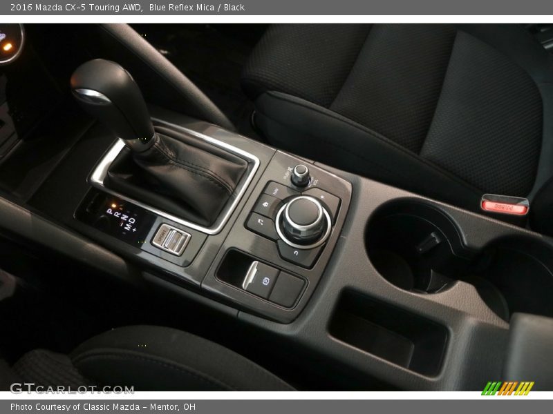 Blue Reflex Mica / Black 2016 Mazda CX-5 Touring AWD