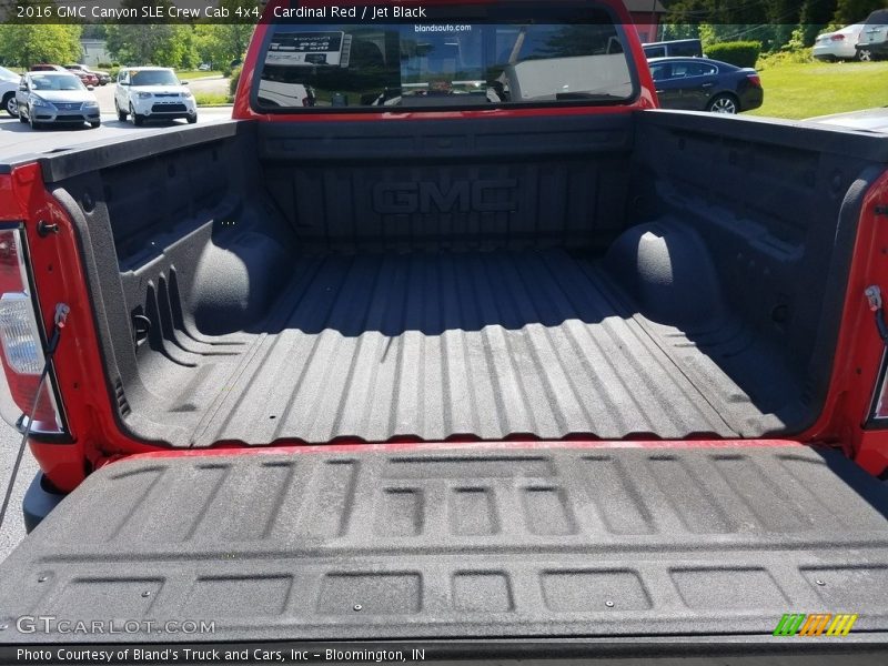 Cardinal Red / Jet Black 2016 GMC Canyon SLE Crew Cab 4x4