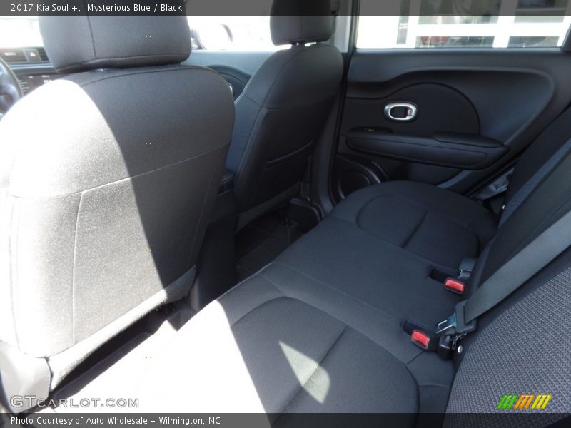 Mysterious Blue / Black 2017 Kia Soul +