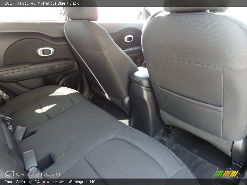 Mysterious Blue / Black 2017 Kia Soul +