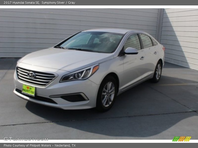 Symphony Silver / Gray 2017 Hyundai Sonata SE
