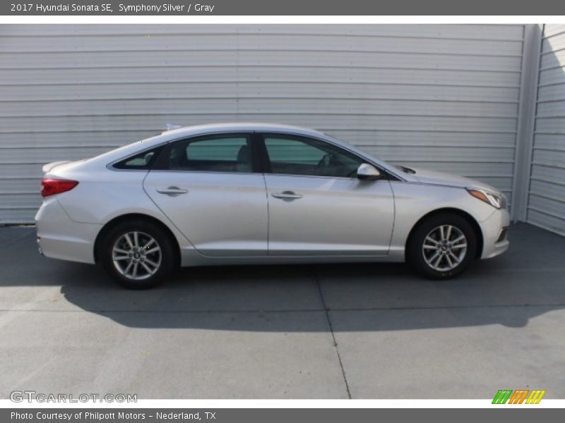 Symphony Silver / Gray 2017 Hyundai Sonata SE