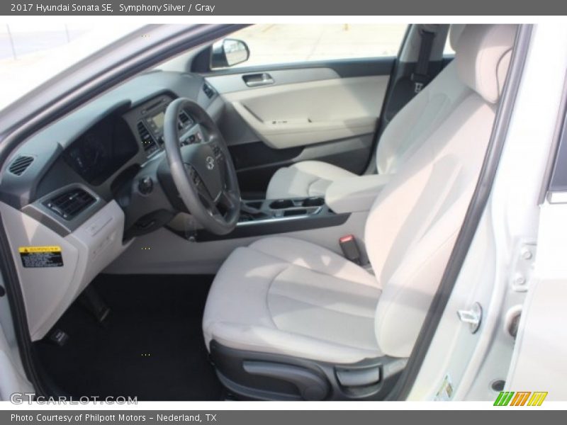 Symphony Silver / Gray 2017 Hyundai Sonata SE