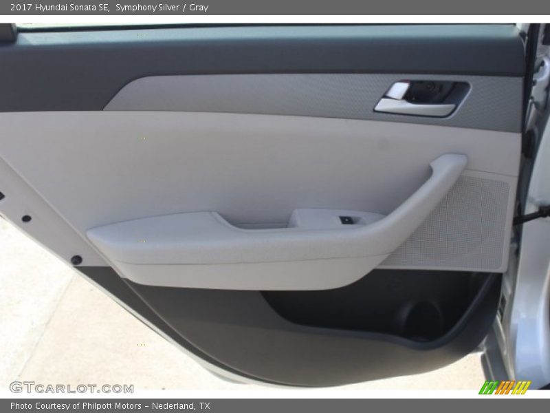 Symphony Silver / Gray 2017 Hyundai Sonata SE