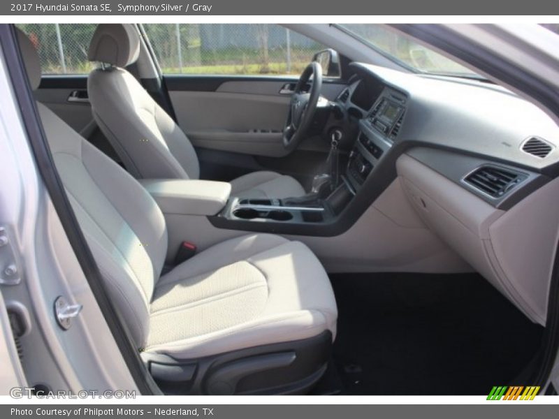 Symphony Silver / Gray 2017 Hyundai Sonata SE