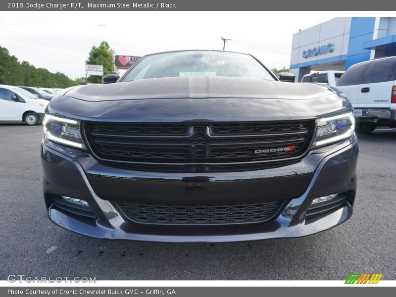 Maximum Steel Metallic / Black 2018 Dodge Charger R/T