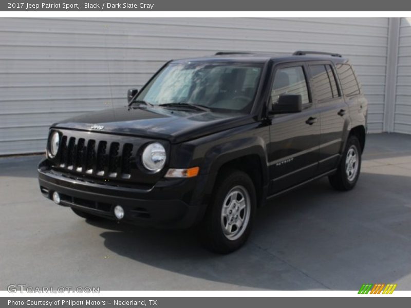 Black / Dark Slate Gray 2017 Jeep Patriot Sport