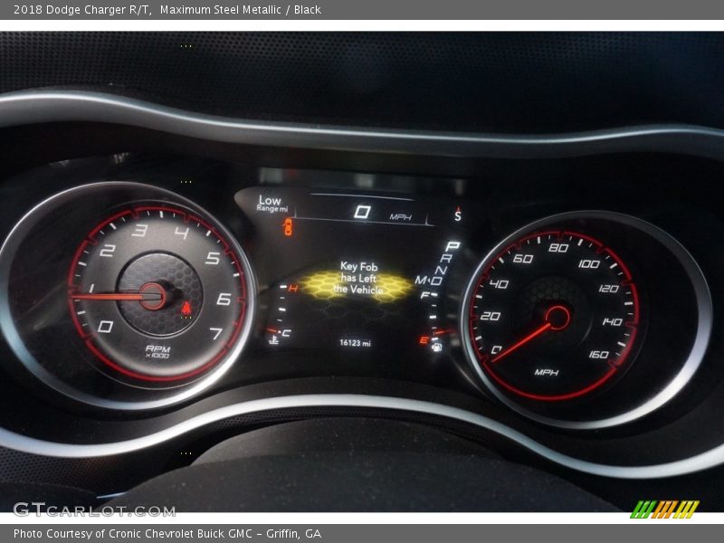 Maximum Steel Metallic / Black 2018 Dodge Charger R/T