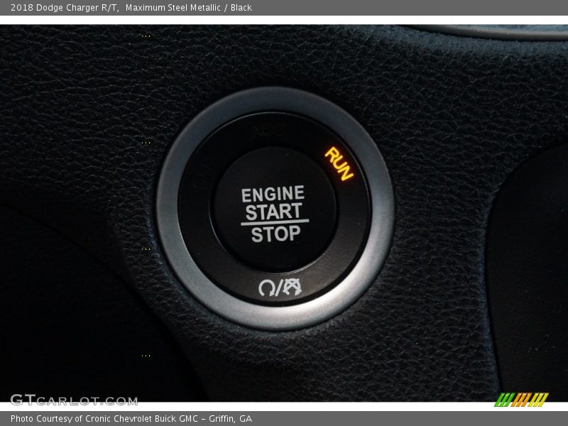 Maximum Steel Metallic / Black 2018 Dodge Charger R/T