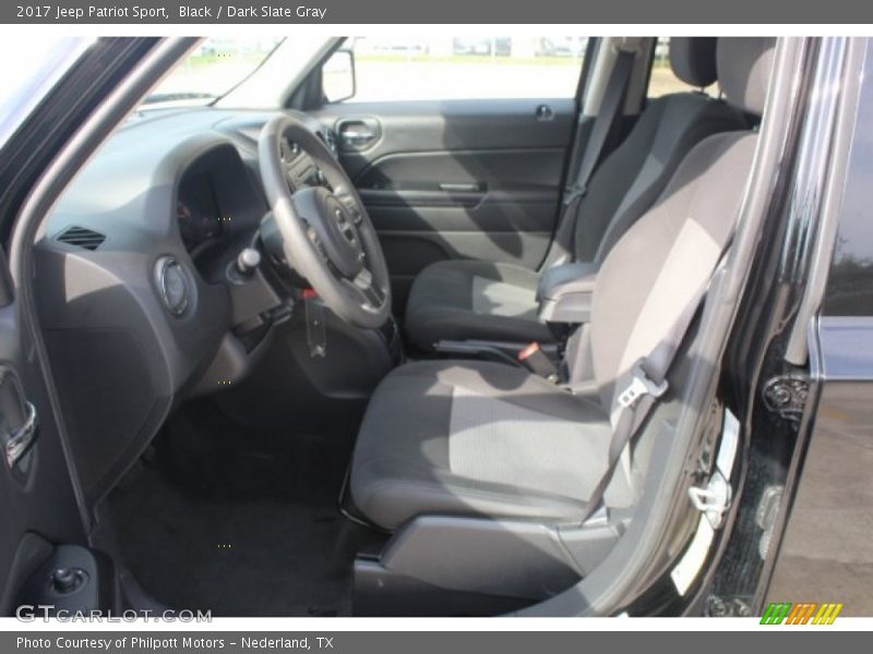 Black / Dark Slate Gray 2017 Jeep Patriot Sport