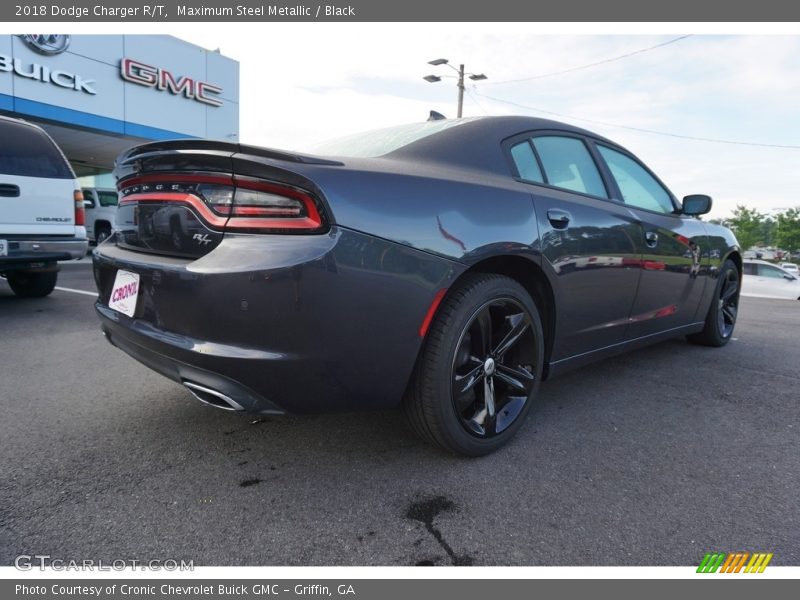 Maximum Steel Metallic / Black 2018 Dodge Charger R/T