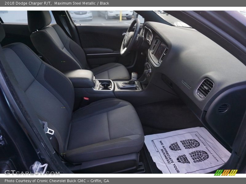 Maximum Steel Metallic / Black 2018 Dodge Charger R/T