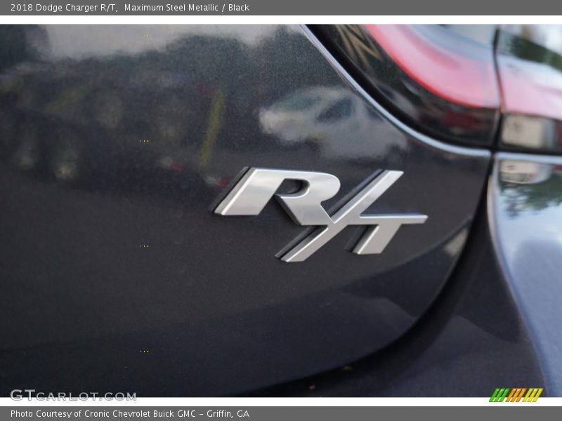 Maximum Steel Metallic / Black 2018 Dodge Charger R/T