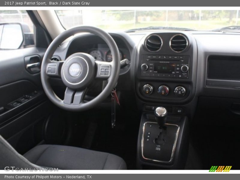 Black / Dark Slate Gray 2017 Jeep Patriot Sport