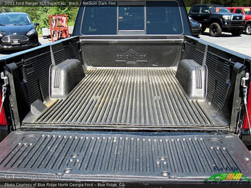Black / Medium Dark Flint 2011 Ford Ranger XLT SuperCab
