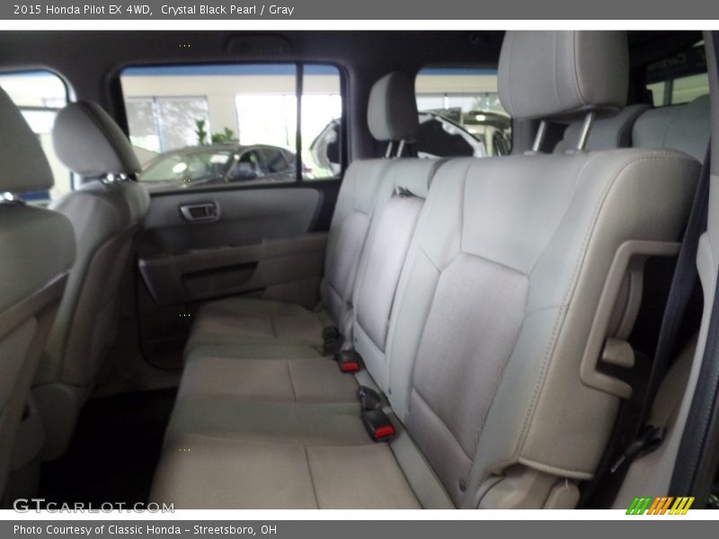 Crystal Black Pearl / Gray 2015 Honda Pilot EX 4WD