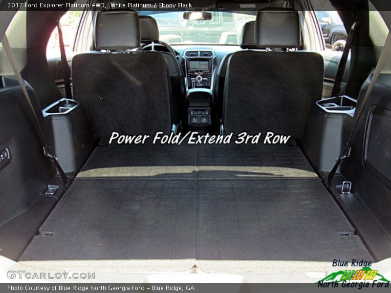 White Platinum / Ebony Black 2017 Ford Explorer Platinum 4WD