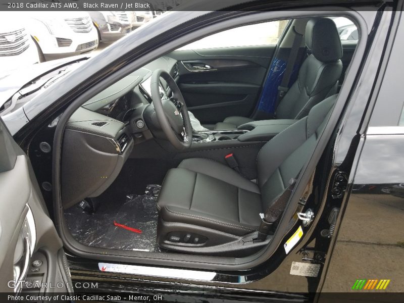 Black Raven / Jet Black 2018 Cadillac ATS AWD