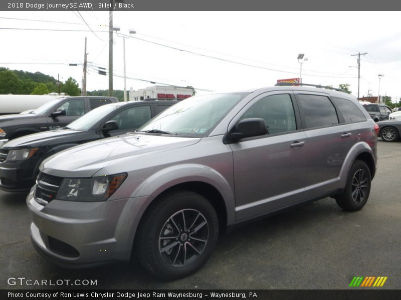 Billet / Black 2018 Dodge Journey SE AWD