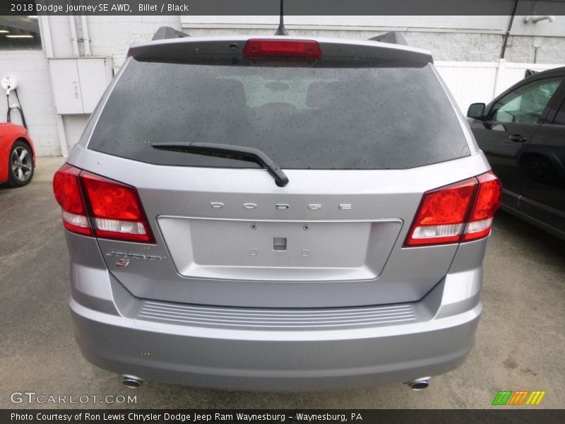 Billet / Black 2018 Dodge Journey SE AWD