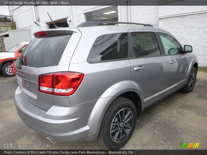 Billet / Black 2018 Dodge Journey SE AWD