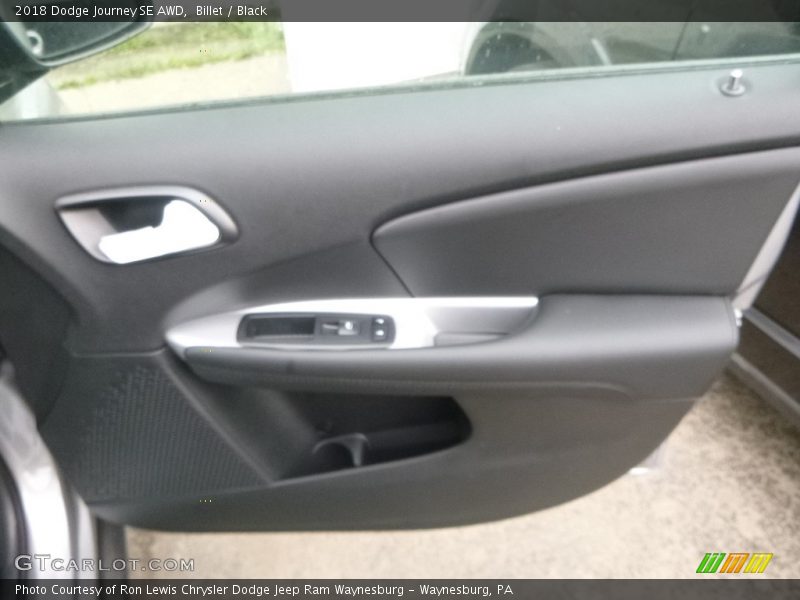 Billet / Black 2018 Dodge Journey SE AWD
