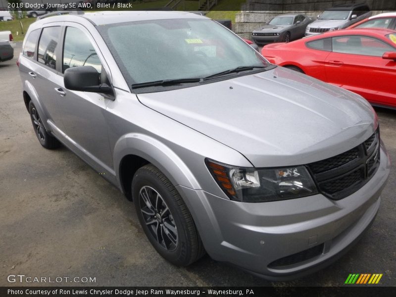 Billet / Black 2018 Dodge Journey SE AWD