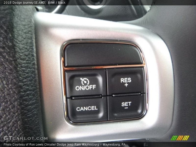Billet / Black 2018 Dodge Journey SE AWD