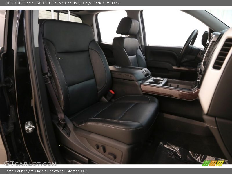 Onyx Black / Jet Black 2015 GMC Sierra 1500 SLT Double Cab 4x4