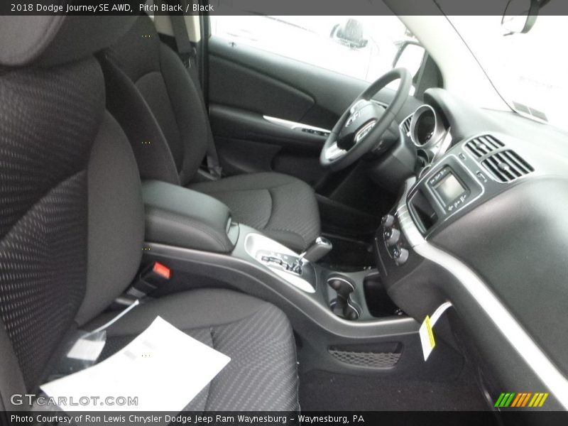 Pitch Black / Black 2018 Dodge Journey SE AWD