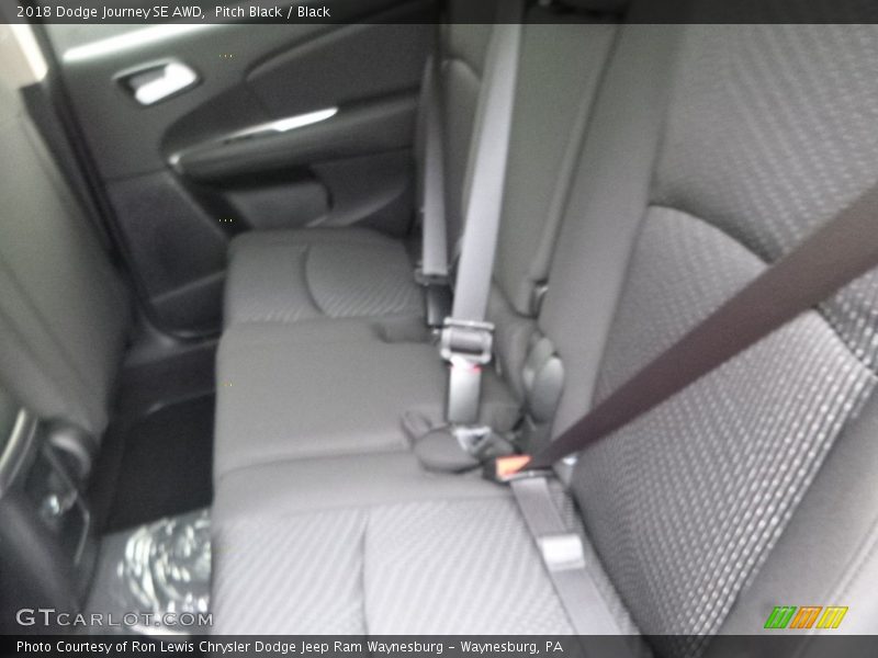 Pitch Black / Black 2018 Dodge Journey SE AWD