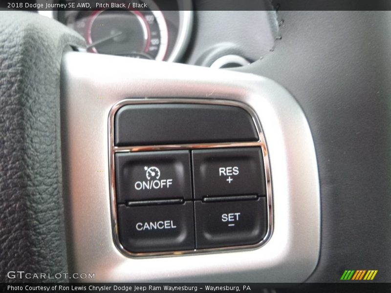 Pitch Black / Black 2018 Dodge Journey SE AWD