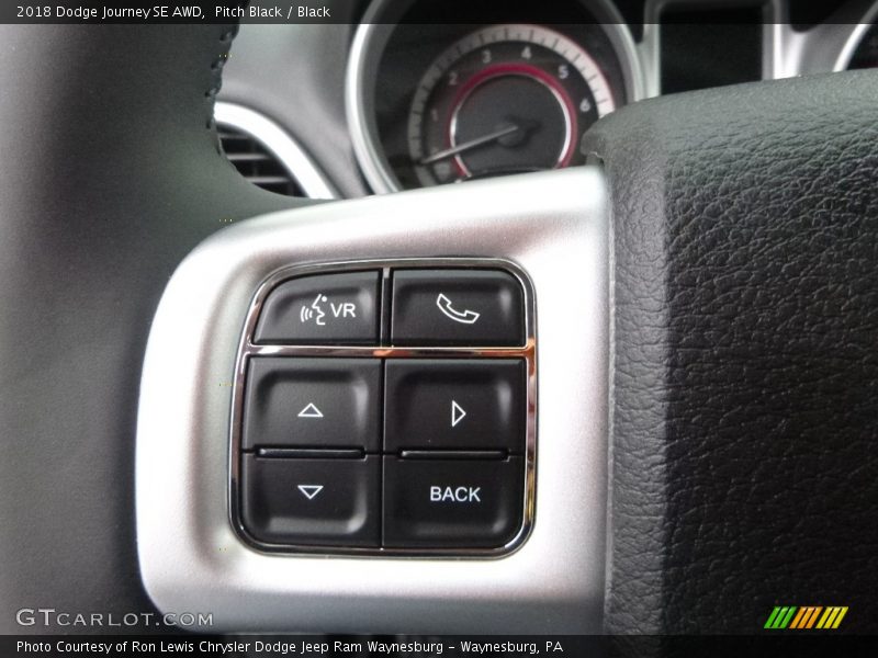 Pitch Black / Black 2018 Dodge Journey SE AWD
