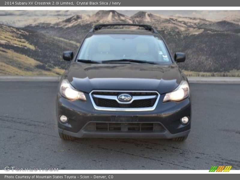 Crystal Black Silica / Ivory 2014 Subaru XV Crosstrek 2.0i Limited