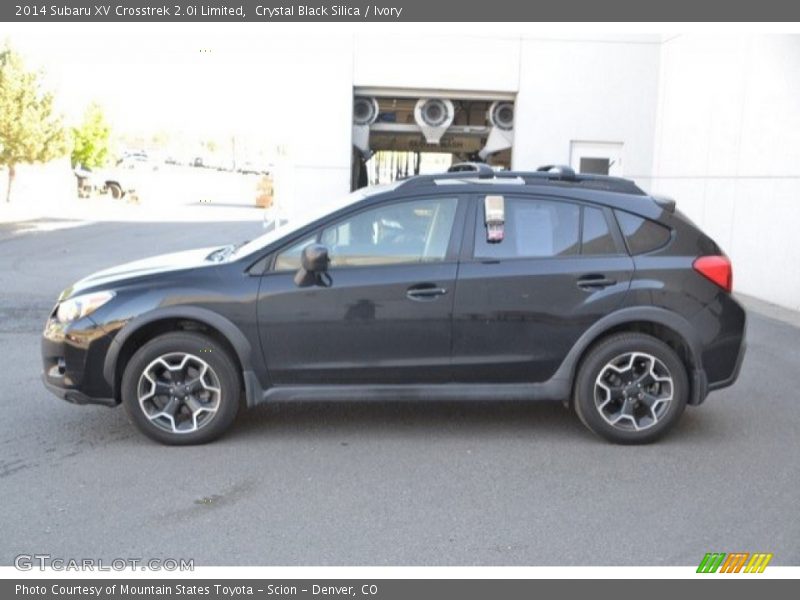 Crystal Black Silica / Ivory 2014 Subaru XV Crosstrek 2.0i Limited