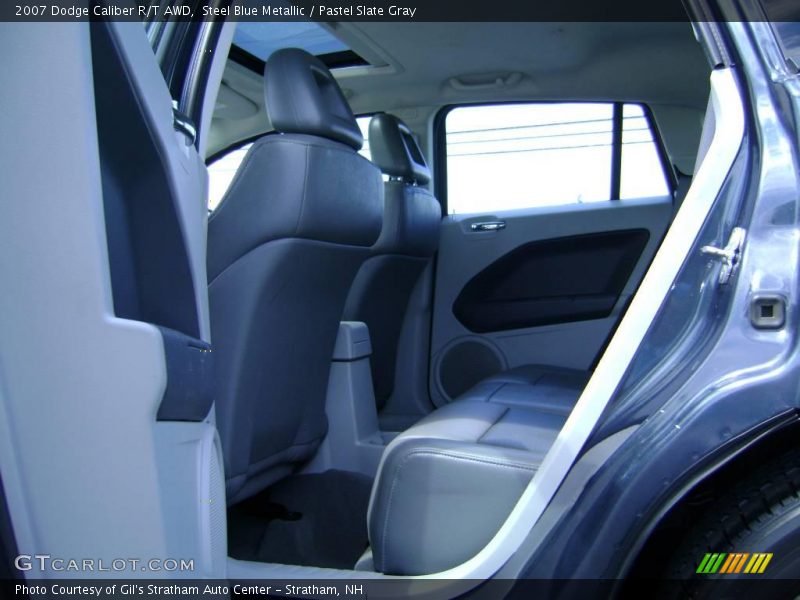 Steel Blue Metallic / Pastel Slate Gray 2007 Dodge Caliber R/T AWD