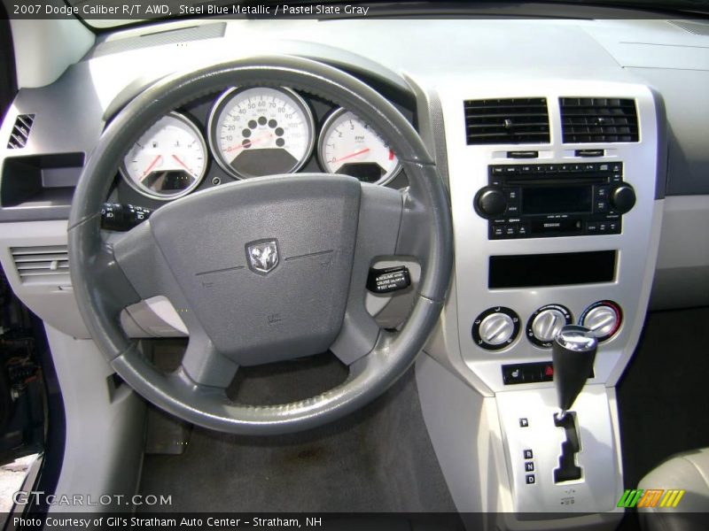 Steel Blue Metallic / Pastel Slate Gray 2007 Dodge Caliber R/T AWD