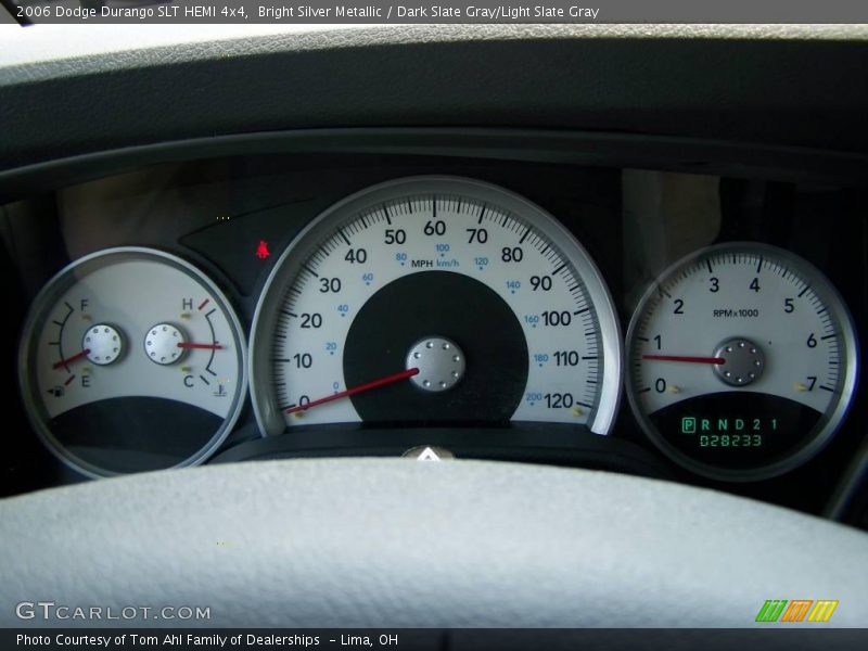 Bright Silver Metallic / Dark Slate Gray/Light Slate Gray 2006 Dodge Durango SLT HEMI 4x4