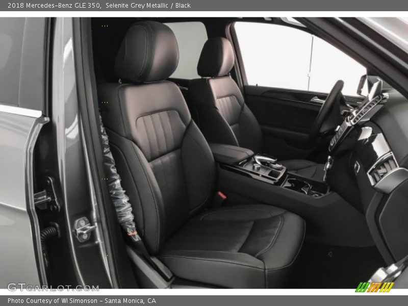 Selenite Grey Metallic / Black 2018 Mercedes-Benz GLE 350