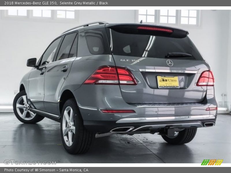 Selenite Grey Metallic / Black 2018 Mercedes-Benz GLE 350