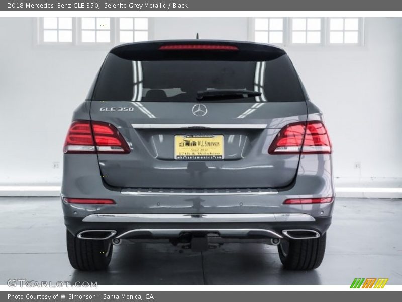Selenite Grey Metallic / Black 2018 Mercedes-Benz GLE 350