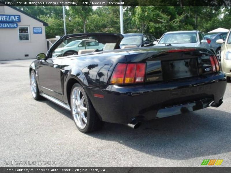 Black / Medium Parchment 1999 Ford Mustang SVT Cobra Convertible