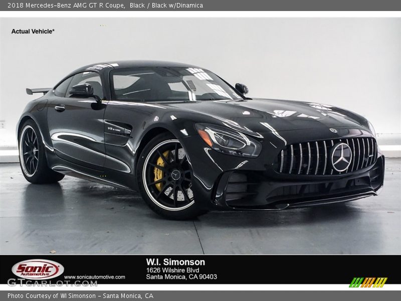 Black / Black w/Dinamica 2018 Mercedes-Benz AMG GT R Coupe