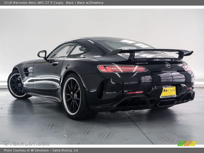 Black / Black w/Dinamica 2018 Mercedes-Benz AMG GT R Coupe