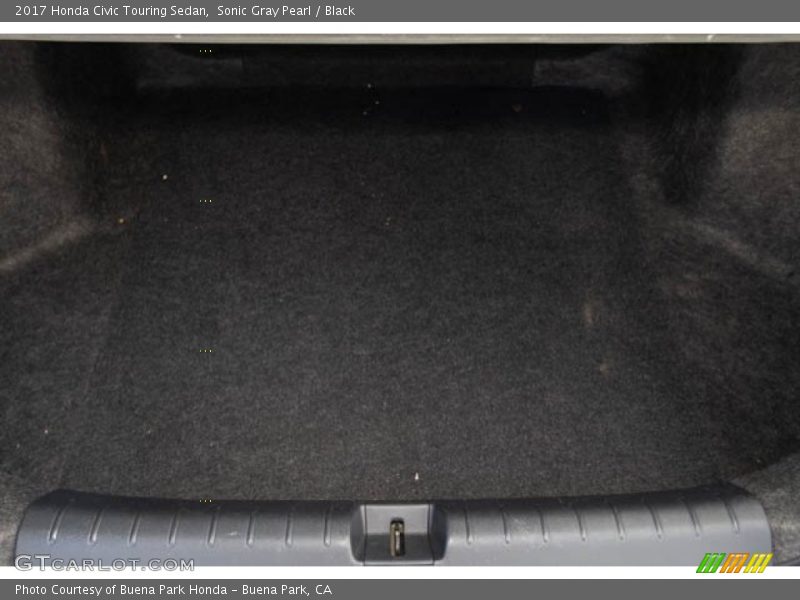 Sonic Gray Pearl / Black 2017 Honda Civic Touring Sedan