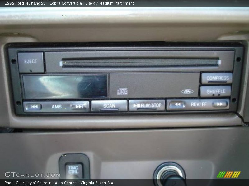 Black / Medium Parchment 1999 Ford Mustang SVT Cobra Convertible